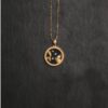 Asta Zodiac Star Sign Necklace - Blue Sandstone | 18K Gold Plated buy online shopping cheap sale