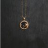 Asta Zodiac Star Sign Necklace - Blue Sandstone | 18K Gold Plated buy online shopping cheap sale