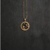Asta Zodiac Star Sign Necklace - Blue Sandstone | 18K Gold Plated buy online shopping cheap sale