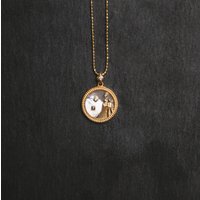 Asta Zodiac Star Sign Necklace – Mother of Pearl | 18K Gold Plated