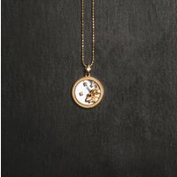 Asta Zodiac Star Sign Necklace – Mother of Pearl | 18K Gold Plated