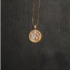 Asta Zodiac Star Sign Necklace – Mother of Pearl | 18K Gold Plated