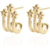 Aurora Star Trio Earrings | 18K Gold Plated buy online shopping cheap sale