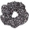 Behati Leopard Print Scrunchie – Grey
