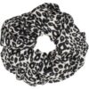 Behati Leopard Print Scrunchie - White buy online shopping cheap sale