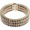 Black CZ 925 Sterling Silver Womens Ring buy online shopping cheap sale