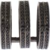 Black CZ Rhodium 925 Silver Ring buy online shopping cheap sale