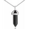 Black Onyx Genuine Gemstone Necklace buy online shopping cheap sale