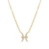 Blair Zodiac Symbol Necklace  | 18K Gold Plated buy online shopping cheap sale