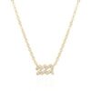 Blair Zodiac Symbol Necklace  | 18K Gold Plated buy online shopping cheap sale