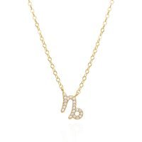 Blair Zodiac Symbol Necklace  | 18K Gold Plated