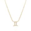 Blair Zodiac Symbol Necklace  | 18K Gold Plated buy online shopping cheap sale