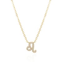 Blair Zodiac Symbol Necklace  | 18K Gold Plated