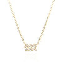 Blair Zodiac Symbol Necklace  | 18K Gold Plated