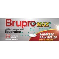 Brupro Max Ibuprofen 400mg Tablet (24)