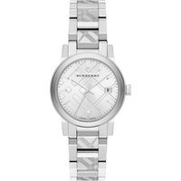 Burberry BU9144 Silver Check Stamped Dial Women’s Watch