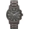 Burberry Men's BU9354 Large Check Gray Ion Plated Stainless Steel Watch buy online shopping cheap sale