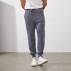 Buy 100% Cashmere Pants Men's High Waist Pants 2022 Autumn and Winter New Casual Knitted Leggings Warm Fashion Loose Man Pants online shopping cheap