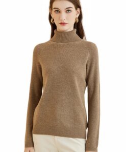 100% Cashmere Sweater Women Turtleneck Knitted Top 2023 Fall Winter Warm Cashmere Sweaters Long Sleeve Pullover Fashion Clothing