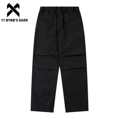 Buy 11 BYBB'S DARK Drawstring Casual Joggers 2023 New Solid Color Sweatpants Spring Autumn Outdoor Ride Pants Men Women Simple Pants online shopping cheap