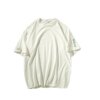 Buy 1193 Men's cotton round neck loose wild boys clothes half sleeve large size trend online shopping cheap