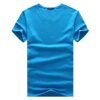 1297 Long-sleeved t-shirt men’s stand collar casual solid color t-shirt spring young men’s bottoming shirt shirt