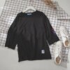 Buy 1359 Summer t-shirt men's suit new casual sports tide brand men's clothing set with handsome summer dress online shopping cheap
