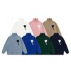 Buy 158570 Fashion Classic Trendy Luxury Designer Autumn/ Winter New Casual High Collar Knitted Sweater Pullovers Shirt A1 online shopping cheap