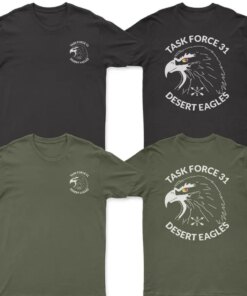 1st Battalion 3rd Special Forces Group (Airborne) Task Force 31 T-Shirt 100% Cotton Short Sleeve O-Neck Casual Mens T-shirt
