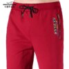 Buy 2023 Bruce&Shark Men's Sports Pants Elastic Waist Full Autumn Winter Fashion Casual Training Running Stretch Cotton Loose Big online shopping cheap