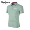 Buy 2023 Men's Popsicle Cotton Printed Hot Selling Polo Shirt Spring Summer New Business Leisure Breathable Lapel Polo Shirt for Man online shopping cheap