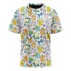 Buy 2023 Pokemon Pikachu Bulbasaur Men's and Women's 3D Psyduck T-shirts Sports and Leisure Children's Short Sleeves T-shirts online shopping cheap