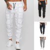 Buy 2023 Spring And Autumn Square Plaid 3d Digital Printing Elastic Waist Casual Pants Fitness Small Foot Pants Corset Foot Pants online shopping cheap