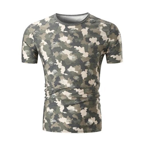 Buy 2008 Men's Short Sleeve T-Shirt 2019 Summer New Casual Sports Fitness Short Sleeve Shirt Men's Wear online shopping cheap