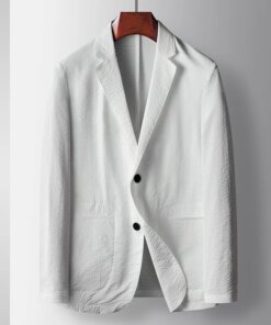 5474-R-Summer Youth Men’s Short Sleeve Men’s Loose Boys Trend White Round Neck Solid Color Half Sleeve Customized suit