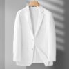 Buy 7011-2023 Autumn and winter new product men's suit business casual simplicity grid single west jacket men's top coat online shopping cheap