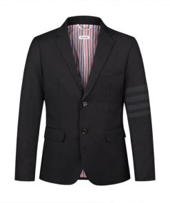 6361-2023 Suit male Korean version of trendy youth slim handsome West uniform set British style striped casual jacket