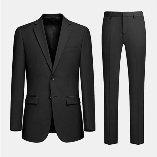 Buy 6450-2023 Men's suit male jacket slim leisure professional dress business format online shopping cheap