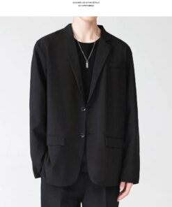 6470-R-Men’s cotton New Winter Fashion Advanced Professional Suit Customized Suit