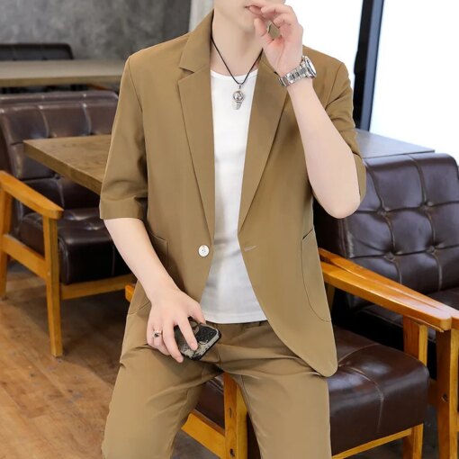 Buy 6523-R-Suit men's three-piece wedding dress casual formal wear online shopping cheap