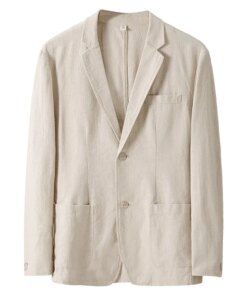 6581-R- Men’s Casual Suit 2023 New Business Casual Solid Color Single Western Thin Customized Suit