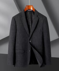 6594-Summer new trend slightly loose leisure business profession British suit men