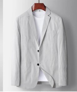6638-R-Men’s suit two button Korean version of a large groom wedding dress slim formal dress