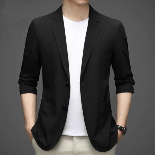 Buy 6653-autumn new casual suit Men's British gentleman casual suit jacket men's jacket online shopping cheap