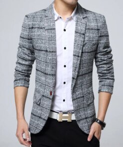 2384-R-new microfibertrend fashion Korean Men’s comfortable Customized suit