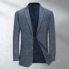 Buy 7289-T - Business slim professional formal wear Korean version gray casual suit man online shopping cheap