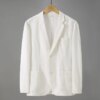 Buy 7278-T-Men's round neck T-shirt solid color loose clothes five points men's clothing online shopping cheap