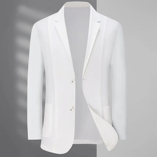 Buy 7735-T-Short-sleeved Customized suit casual men's half-sleeved Customized suit online shopping cheap
