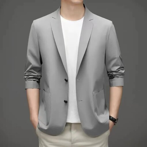 Buy 7772-T-Men's thin Customized suit men's half-sleeved Customized suit online shopping cheap