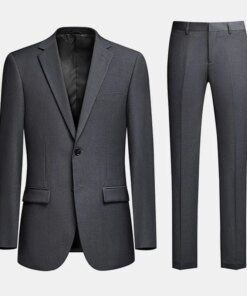 8130-T-Business slim professional formal wear Korean version gray casual suit man